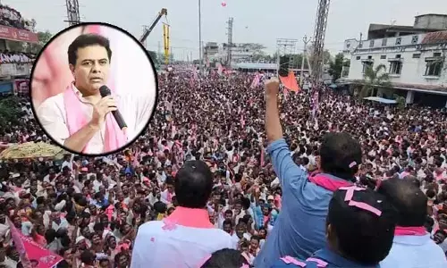 రేవంత్ ఇలాఖాలో KTR క్రేజ్.. ఉత్సాహంలో సంచలన హామీ  (వీడియో)