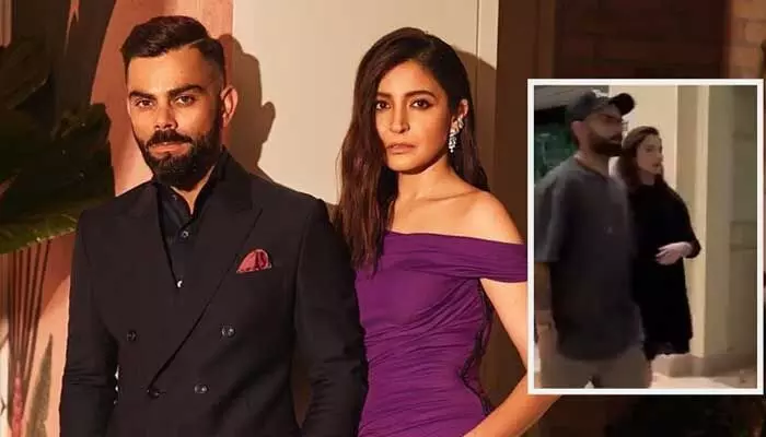 రెండోసారి తండ్రి కాబోతున్న విరాట్ కోహ్లీ.. అనుష్క బేబీ బంప్ వీడియో వైరల్ రెండోసారి తండ్రి కాబోతున్న విరాట్ కోహ్లీ.. అనుష్క బేబీ బంప్ వీడియో వైరల్