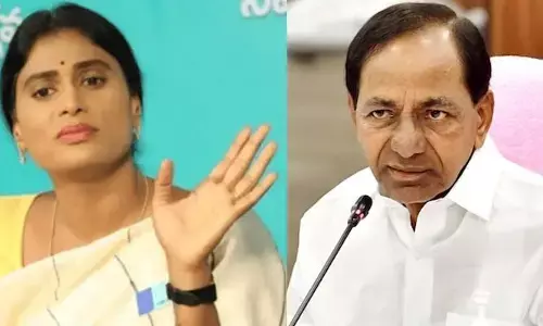 రేవంత్ రెడ్డి బాటలో షర్మిల..ధరణిని టార్గెట్ చేస్తూ సంచలన ఆరోపణలు