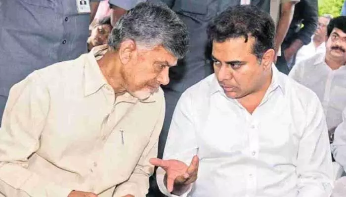 అప్పుడే అయిపోలే.. చంద్రబాబు వయస్సుపై మంత్రి కేటీఆర్ కీలక వ్యాఖ్యలు అప్పుడే అయిపోలే.. చంద్రబాబు వయస్సుపై మంత్రి కేటీఆర్ కీలక వ్యాఖ్యలు