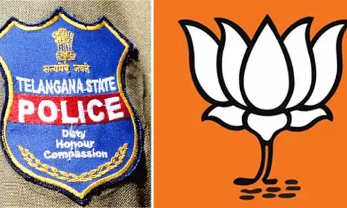 ఎలక్షన్‌ కోడ్ ఎఫెక్ట్: బీజేపీ ఎమ్మెల్యే అభ్యర్థి ఇంటికి పోలీసులు