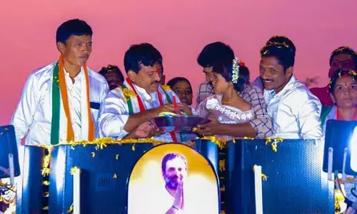 ఇందిరమ్మ రాజ్యం కోసం హస్తం గుర్తుకు ఓటెయ్యాలి..: Ponguleti Srinivasa Reddy