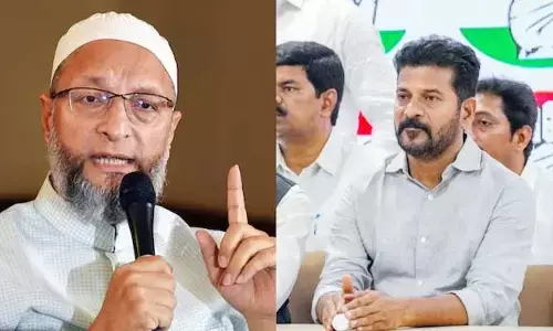 రేవంత్ రెడ్డికి ఒవైసీ కౌంటర్.. షేర్వాణీ కింద ఖాకీ నిక్కర్ వ్యాఖ్యలపై స్పందన!