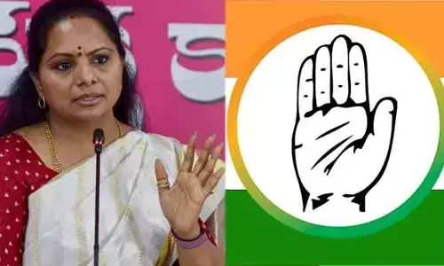 30 లక్షల ఉద్యోగాల వివరాలు కవిత చెప్పాలి.. కాంగ్రెస్ డిమాండ్