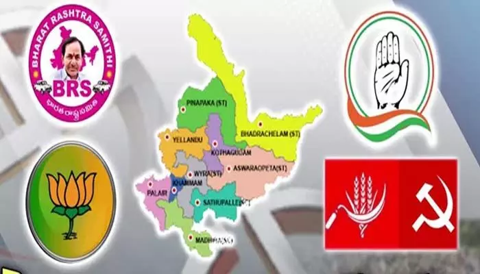 ప్రచార హోరు.. ఉదయం 6 గంటలకే అభ్యర్థుల పర్యటనలు ప్రచార హోరు.. ఉదయం 6 గంటలకే అభ్యర్థుల పర్యటనలు