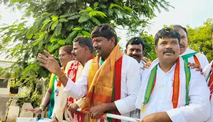 కాంగ్రెస్ పార్టీ అధికారంలోకి రావడం ఖాయం కాంగ్రెస్ పార్టీ అధికారంలోకి రావడం ఖాయం