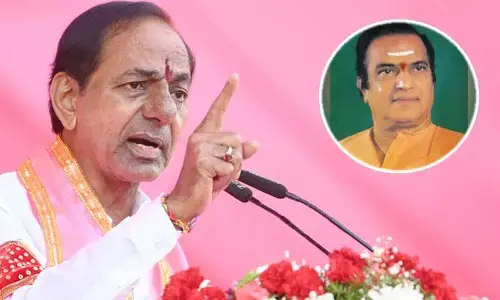 ఎన్టీఆర్‌ను గుర్తుచేసిన కేసీఆర్.. కొల్లాపూర్ సభలో కీలక వ్యాఖ్యలు