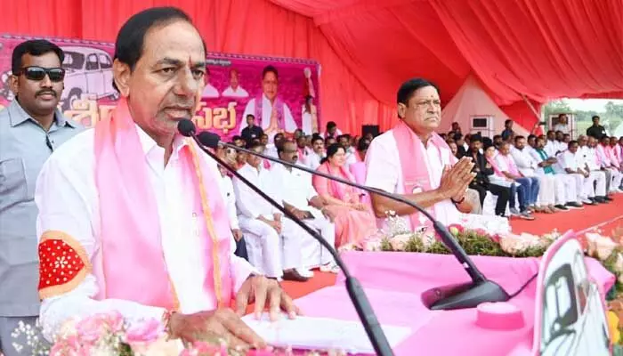 తెలంగాణ ప్రభుత్వం వల్లే తండాలకు మహర్దశ : కేసీఆర్ తెలంగాణ ప్రభుత్వం వల్లే తండాలకు మహర్దశ : కేసీఆర్