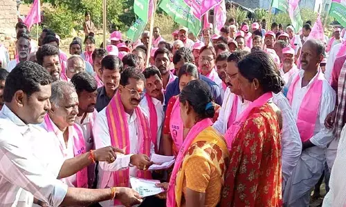 వ్యవసాయ రంగం అభివృద్ధి చెందాలంటే కారు గుర్తుకు ఓటెయ్యండి : రాజేందర్ రెడ్డి
