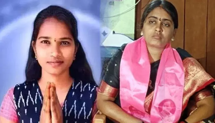 బర్రెలక్కకు సర్పంచ్ నవ్య మద్దతు.. స్టేషన్ ఘన్పూర్ స్వతంత్ర అభ్యర్థినిగా ప్రచారం చేస్తూనే.. బర్రెలక్కకు సర్పంచ్ నవ్య మద్దతు.. స్టేషన్ ఘన్పూర్ స్వతంత్ర అభ్యర్థినిగా ప్రచారం చేస్తూనే..