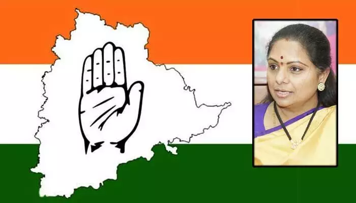 ఎమ్మెల్సీ కవిత ట్వీట్కు టీ.కాంగ్రెస్ కౌంటర్ ఎమ్మెల్సీ కవిత ట్వీట్కు టీ.కాంగ్రెస్ కౌంటర్