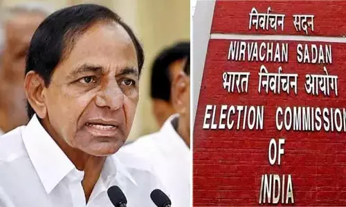ముఖ్యమంత్రి కేసీఆర్‌‌కు ఈసీ హెచ్చరిక లేఖ