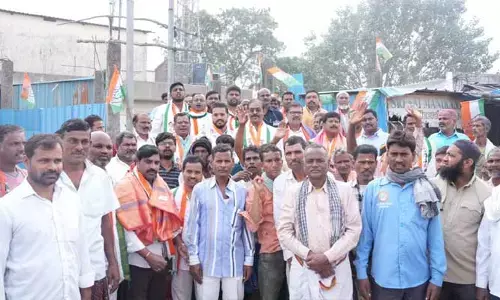 బడుగు బలహీన వర్గాల అభ్యున్నతి కేవలం కాంగ్రెస్​తోనే సాధ్యం : బండి రమేష్​