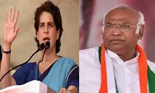 రేపు గద్వాల్, కోస్గి కి రానున్న ప్రియాంక గాంధీ, మల్లికార్జున ఖర్గే