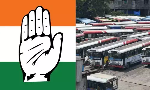 కాంగ్రెస్‌కు మద్దతు ప్రకటించిన RTC మజ్దూర్ యూనియన్