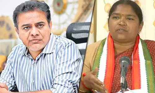 నీ ప్రతిమాటా దయ్యాలు వేదాలు వల్లించినట్లుంది.. కేటీఆర్‌పై మంత్రి సీతక్క ఫైర్