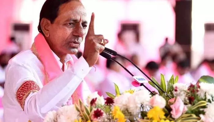 వరంగల్ సభలో కాంగ్రెస్ పార్టీపై CM KCR ఫైర్ వరంగల్ సభలో కాంగ్రెస్ పార్టీపై CM KCR ఫైర్