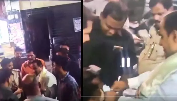 గోషామహల్లో అర్ధరాత్రి హైడ్రామా.. పోలీసుల అదుపులో BRS ఎమ్మెల్యే అభ్యర్థి గోషామహల్లో అర్ధరాత్రి హైడ్రామా.. పోలీసుల అదుపులో BRS ఎమ్మెల్యే అభ్యర్థి