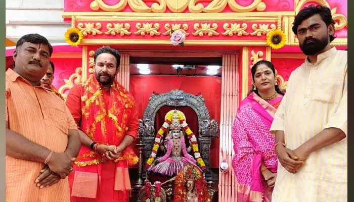 మార్పు కోసం ఎటువంటి ప్రలోభాలకు లొంగొద్దు : జి.కిషన్రెడ్డి మార్పు కోసం ఎటువంటి ప్రలోభాలకు లొంగొద్దు : జి.కిషన్రెడ్డి