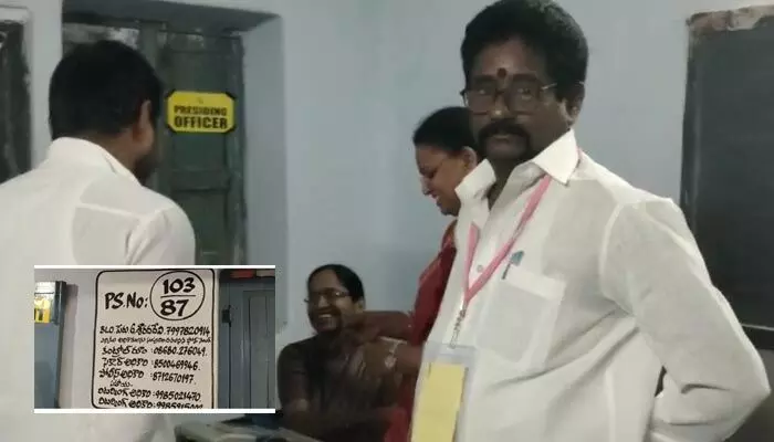 Telangana Elections 2023: మొరాయిస్తున్న ఈవీఎంలు.. Telangana Elections 2023: మొరాయిస్తున్న ఈవీఎంలు..