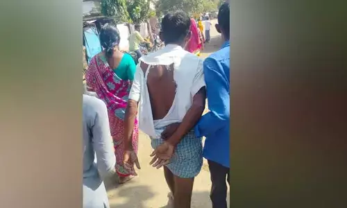 గాయిద్ పల్లిలో ఇరు పార్టీల నాయకుల మధ్య ఘర్షణ