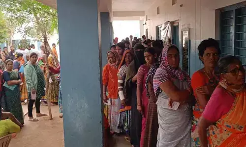 మహేశ్వరంలో 55.33 శాతం పోలింగ్