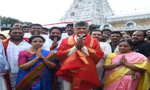 నా కార్యచరణ త్వరలోనే ప్రకటిస్తా : శ్రీవారి దర్శనం అనంతరం చంద్రబాబు
