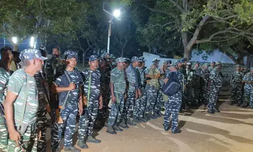 నాగార్జున సాగర్ ప్రాజెక్ట్ వద్ద కేంద్ర బలగాల ఎంట్రీ.. హైటెన్షన్!