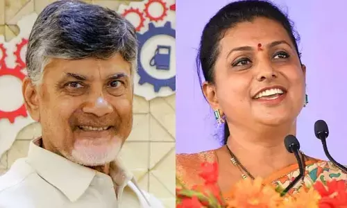 ఒకే విమానంలో చంద్రబాబు, రోజా.. తర్వాత ఏం జరిగిందంటే..?