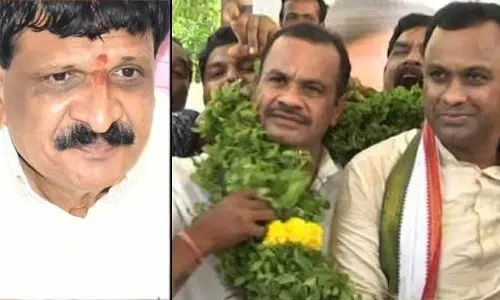 కోమటిరెడ్డి బ్రదర్స్ జోరు.. మైనంపల్లి ఫ్యామిలీలో ఫాదర్‌కు షాక్