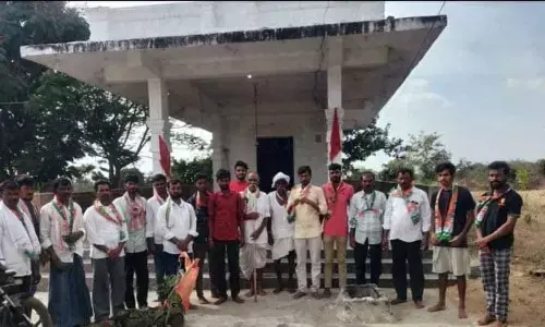 చిన్నశంకరంపేటలో కాంగ్రెస్ సంబురాలు