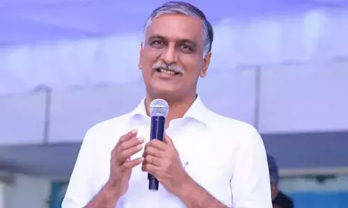 కాంగ్రెస్ పార్టీకి శుభాకాంక్షలు: హరీశ్ రావు