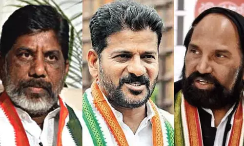 బిగ్ ట్విస్ట్.. CLP భేటీ కంటే ముందే డీకేను కలిసిన భట్టి, ఉత్తమ్
