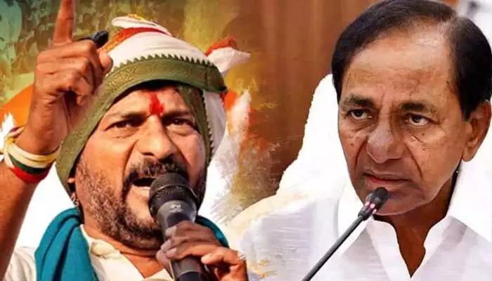 సమయం వస్తే.. నీ అంతు చూస్తా ! KCRకు రేవంత్ రెడ్డి వార్నింగ్ సమయం వస్తే.. నీ అంతు చూస్తా ! KCRకు రేవంత్ రెడ్డి వార్నింగ్