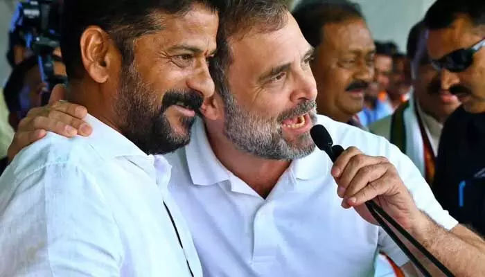 సీఎంగా రేవంత్ రెడ్డి.. రాహుల్ గాంధీ ఏమన్నారంటే..? సీఎంగా రేవంత్ రెడ్డి.. రాహుల్ గాంధీ ఏమన్నారంటే..?