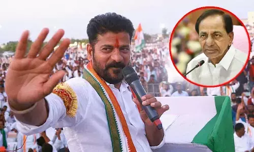 CMగా రేవంత్ ప్రమాణ స్వీకారం.. మాజీ సీఎం కేసీఆర్‌కు ఆహ్వానం