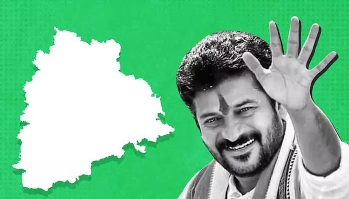 నేడు సీఎంగా రేవంత్ ప్రమాణం.. ప్రజా తీర్పునకు పట్టాభిషేకం నేడు సీఎంగా రేవంత్ ప్రమాణం.. ప్రజా తీర్పునకు పట్టాభిషేకం