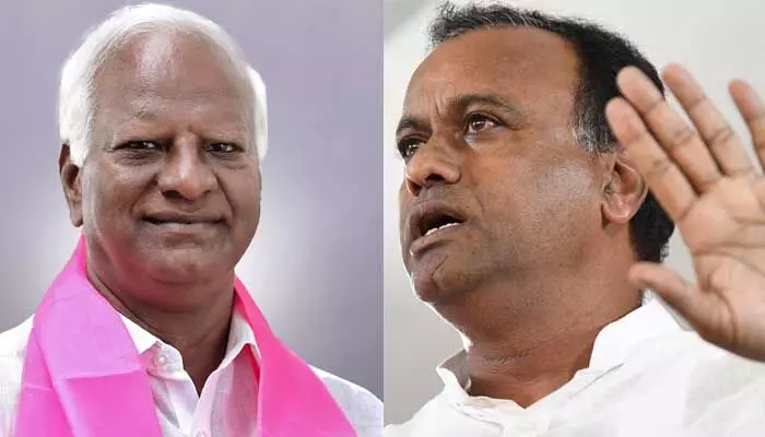 మేము తలుచుకుంటే 24 గంటల్లో బీఆర్ఎస్ ఖాళీ: కోమటిరెడ్డి మేము తలుచుకుంటే 24 గంటల్లో బీఆర్ఎస్ ఖాళీ: కోమటిరెడ్డి
