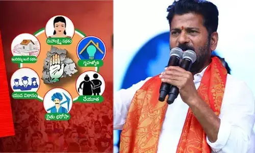తెలంగాణ CM రేవంత్ రెడ్డి తొలి సంతకం.. అభయహస్తం 6 గ్యారంటీలు ఇవే..!