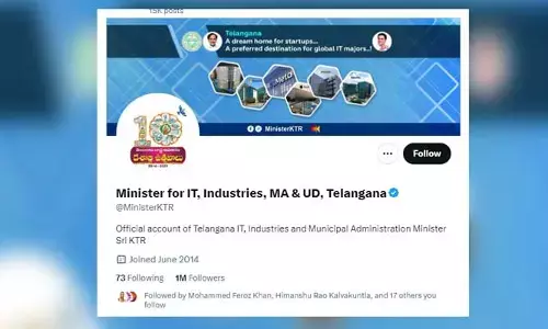 తెలంగాణ ఐటీ అధికారుల నిర్లక్ష్యం.. ఇంకా కేటీఆర్‌ పేరే కంటిన్యూ!