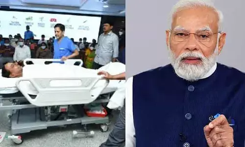 మాజీ సీఎం KCRకు గాయం.. మోడీ ట్వీట్