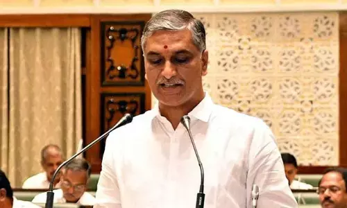 కాంగ్రెస్‌ను అధికారంలోకి తీసుకొచ్చిందే టీఆర్ఎస్ పార్టీ.. : అసెంబ్లీలో హరీశ్ రావు కామెంట్స్