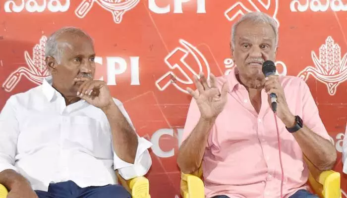 ‘తెలంగాణలో సీపీఐ వల్లే కాంగ్రెస్ గెలిచిందని నేను చెప్పలేదు’ ‘తెలంగాణలో సీపీఐ వల్లే కాంగ్రెస్ గెలిచిందని నేను చెప్పలేదు’