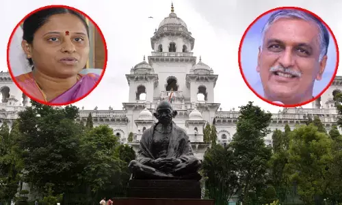 అసెంబ్లీలో హరీష్ రావు Vs మంత్రి కొండా సురేఖ