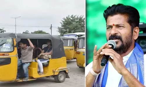 ఉపాధి కోల్పోయామని ఆటో డ్రైవర్ల ఆవేదన.. రంగంలోకి సీఎం రేవంత్