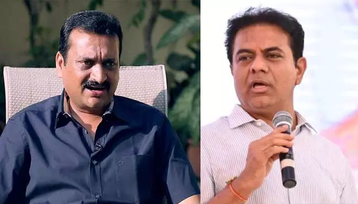 కేటీఆర్ ఎన్ని కోట్లు మింగాడో బయటపెట్టమంటారా..? : బండ్ల గణేష్ కేటీఆర్ ఎన్ని కోట్లు మింగాడో బయటపెట్టమంటారా..? : బండ్ల గణేష్