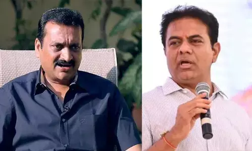 కేటీఆర్ ఎన్ని కోట్లు మింగాడో  బయటపెట్టమంటారా..? : బండ్ల  గణేష్