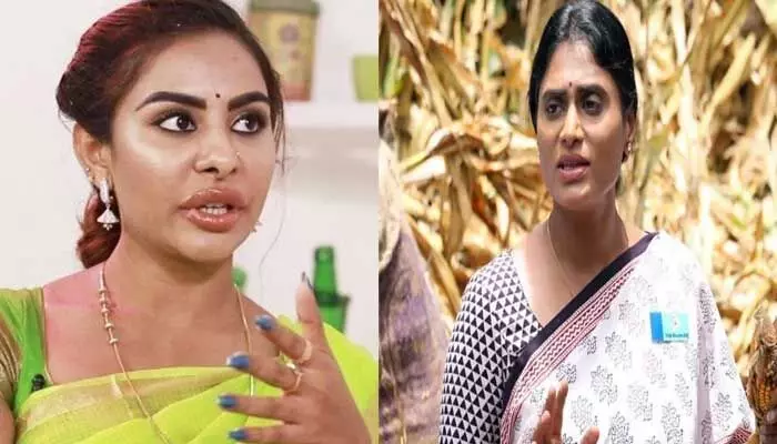 నువ్వు చెల్లివి కాదు సూర్పనఖవి.. షర్మిలపై శ్రీరెడ్డి సంచలన పోస్ట్ నువ్వు చెల్లివి కాదు సూర్పనఖవి.. షర్మిలపై శ్రీరెడ్డి సంచలన పోస్ట్