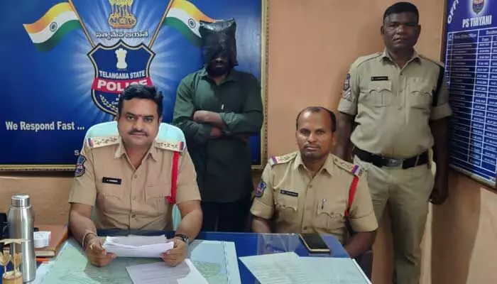 గంజాయి కేసులో నిందితుడు అరెస్ట్.. గంజాయి కేసులో నిందితుడు అరెస్ట్..