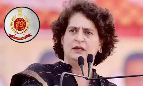 ఈడీ ఛార్జిషీట్‌లో ప్రియాంక గాంధీ పేరు